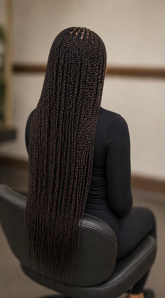 Knotless braids