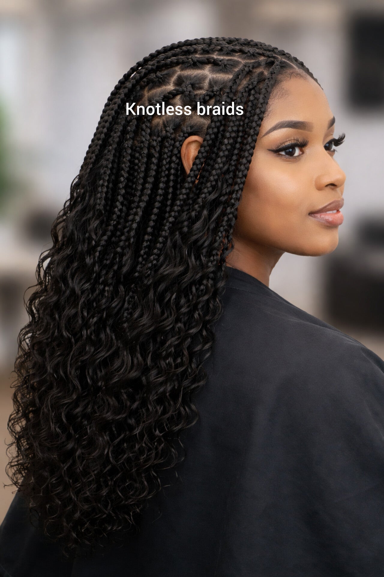 Boho Knotless braids