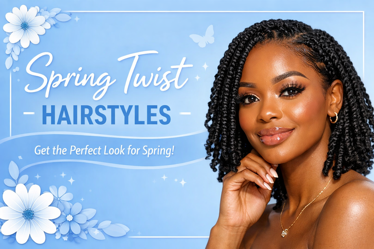 Spring Twist SPRING TWIST HAIRSTYLES l PERFECT LOOK FOR SPRING – STYLES BY JUDITH