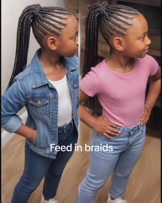 Trenzas para niños $115