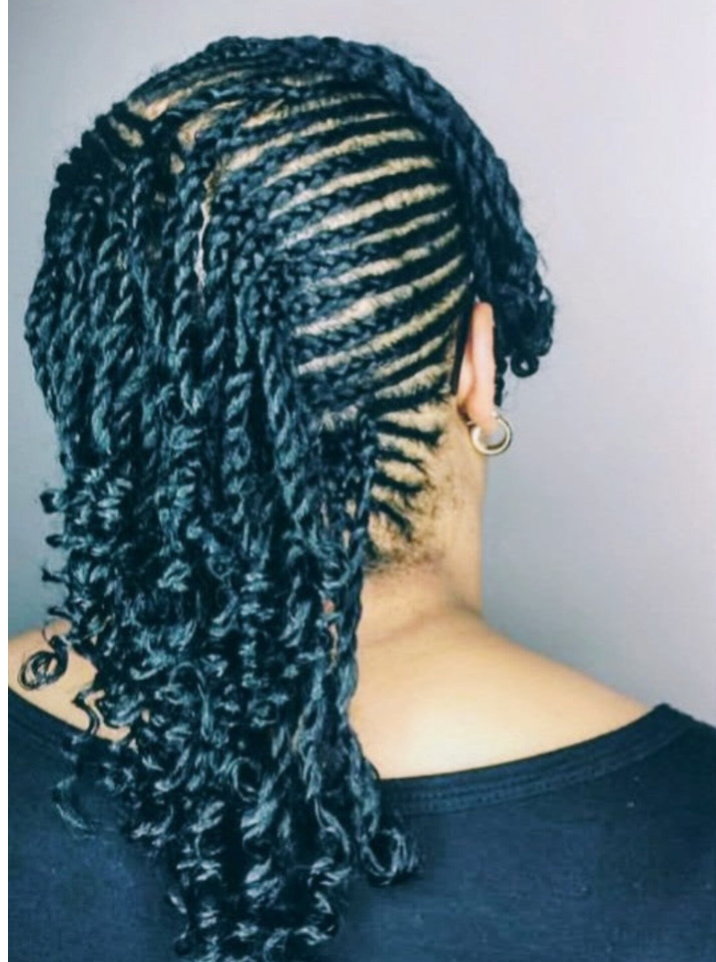 Feed-in-braids/lemonade hairstyle-Hair included