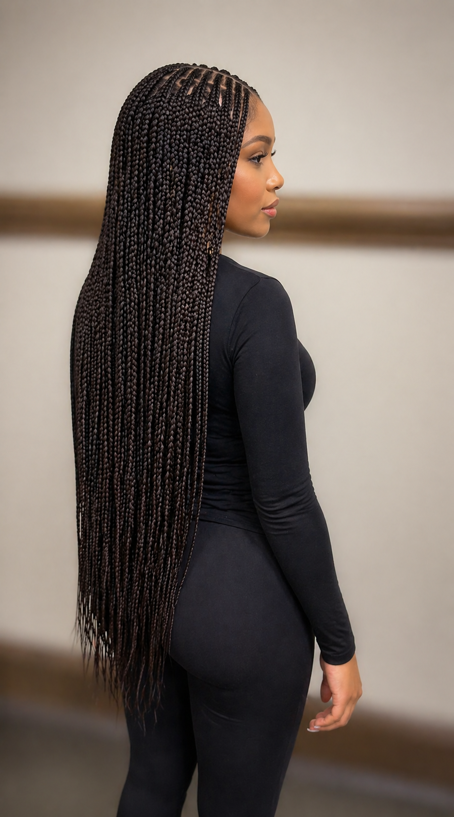 Knotless braids