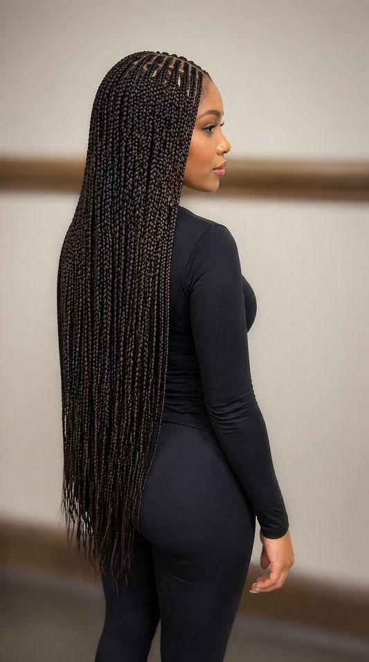 Knotless braids