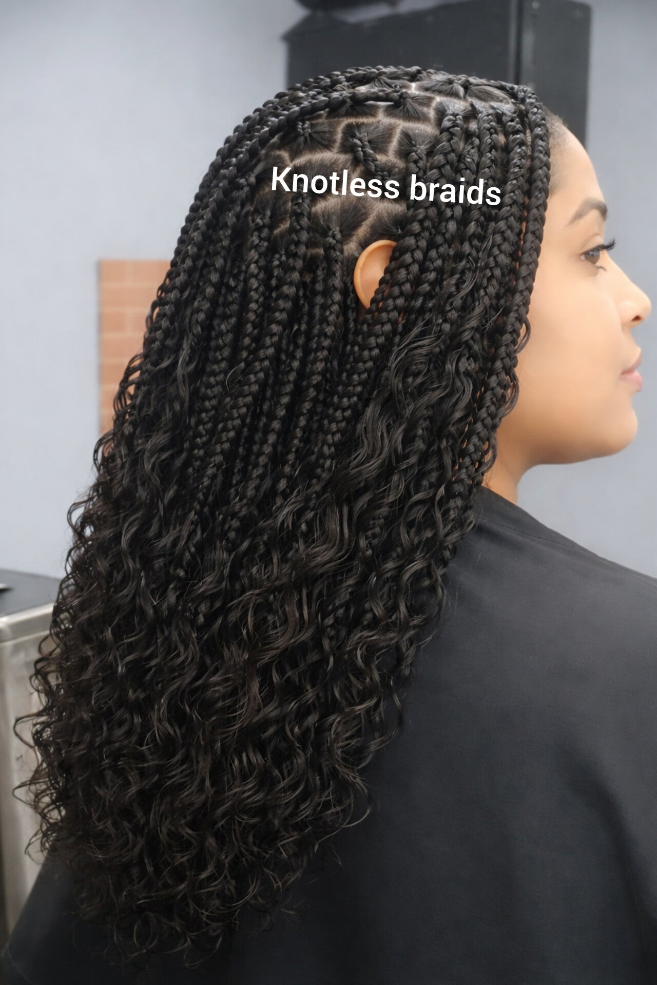 Boho Knotless braids